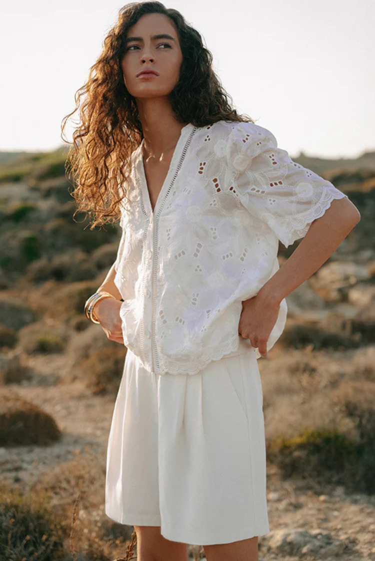 Loretta Shirt | White