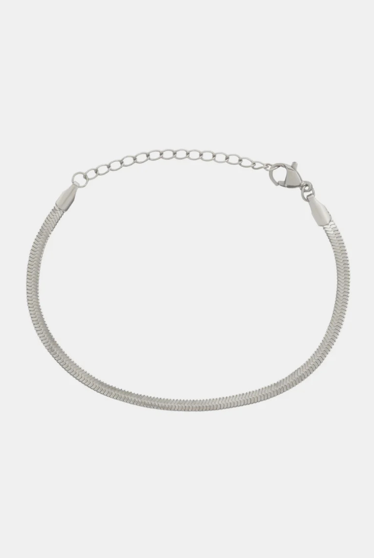 Sphinx 3mm Snake Chain Bracelet | Silver