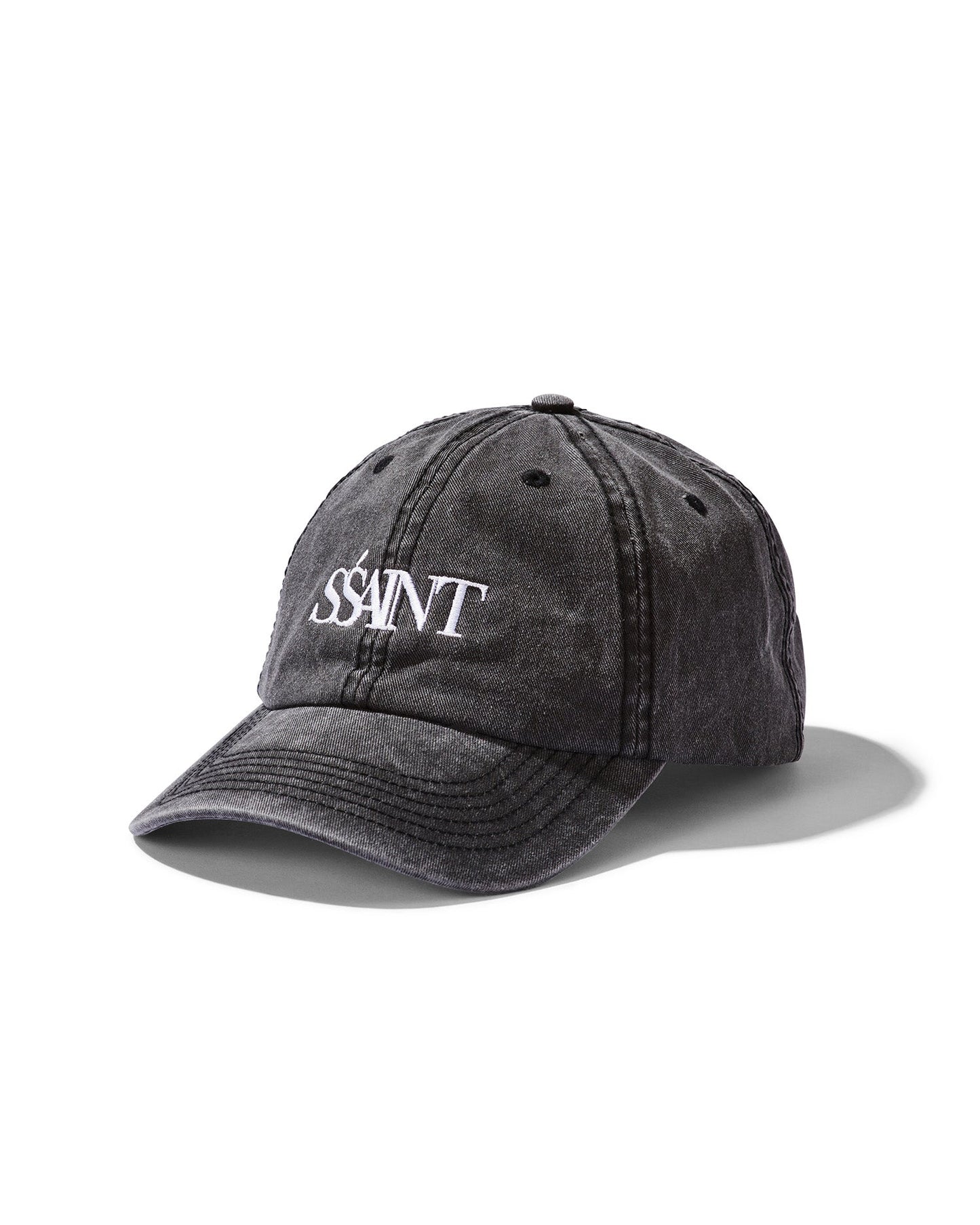 SSAINT Cap | Black Acid Wash