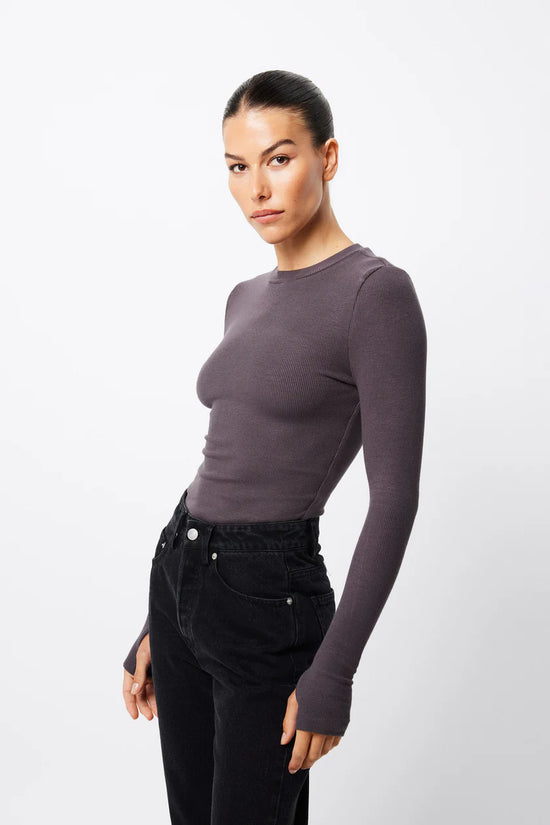 The Brooklyn Top | Charcoal