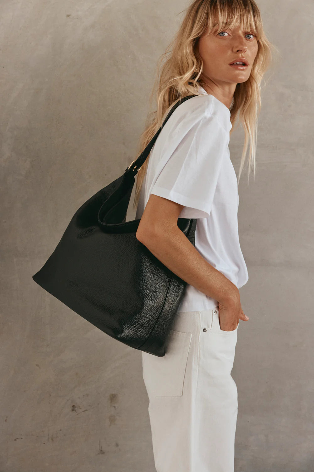 Serena | Black Leather