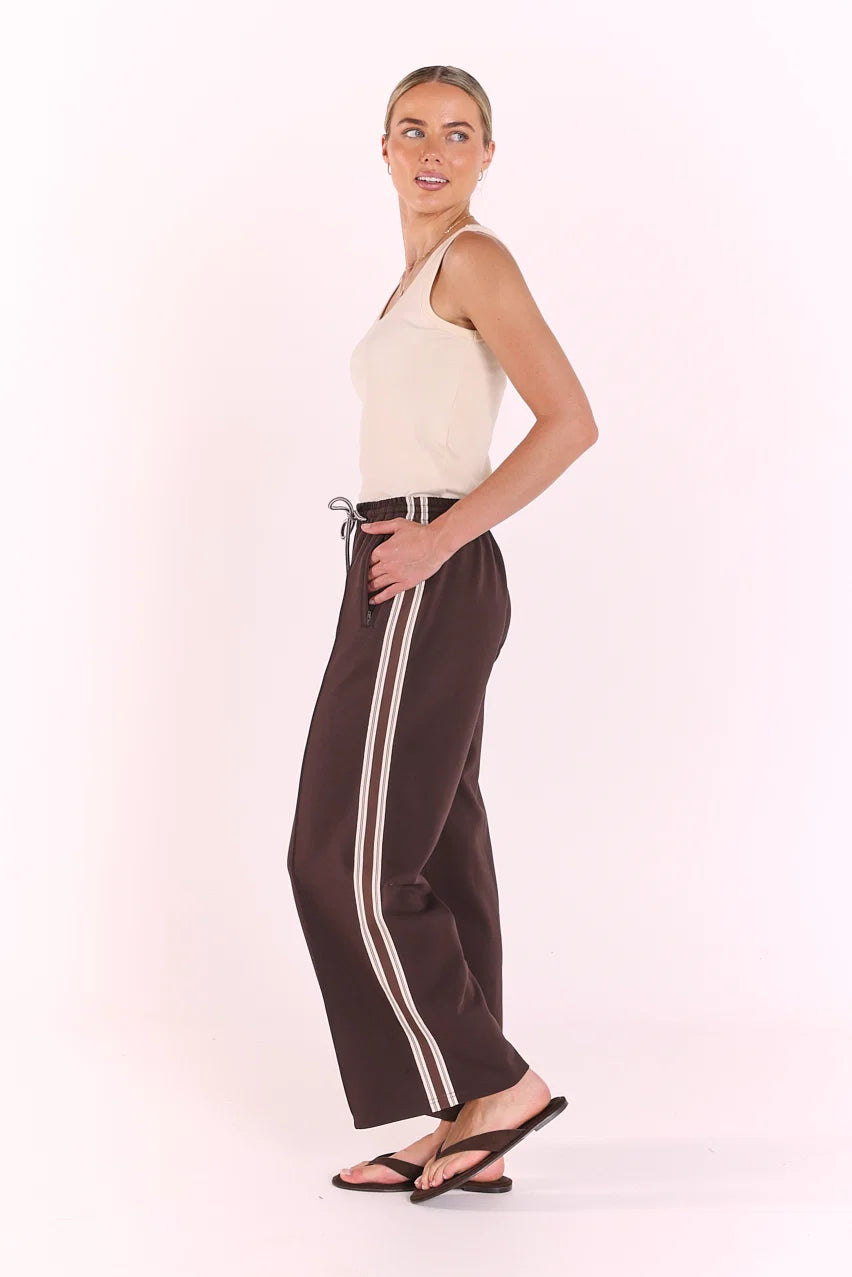 Noah Cropped Pant | Luxe Dark Chocolate