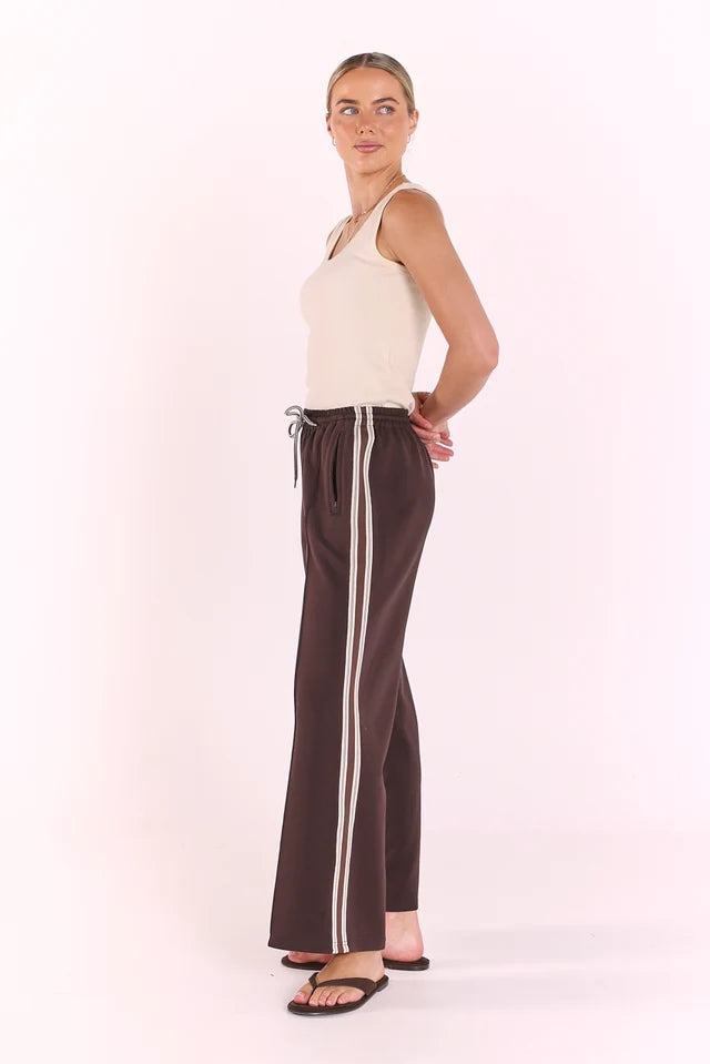 Noah Cropped Pant | Luxe Dark Chocolate