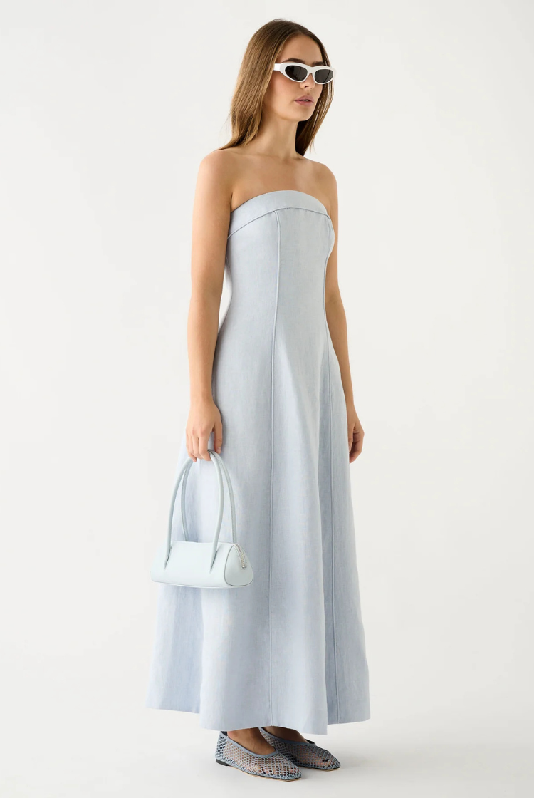 Olivia Maxi Dress | Ice Blue