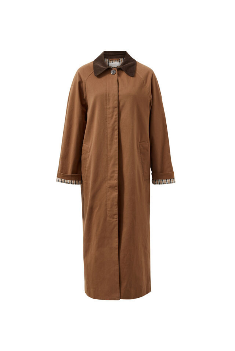 Ash Coat | Toffee/ Choc Collar
