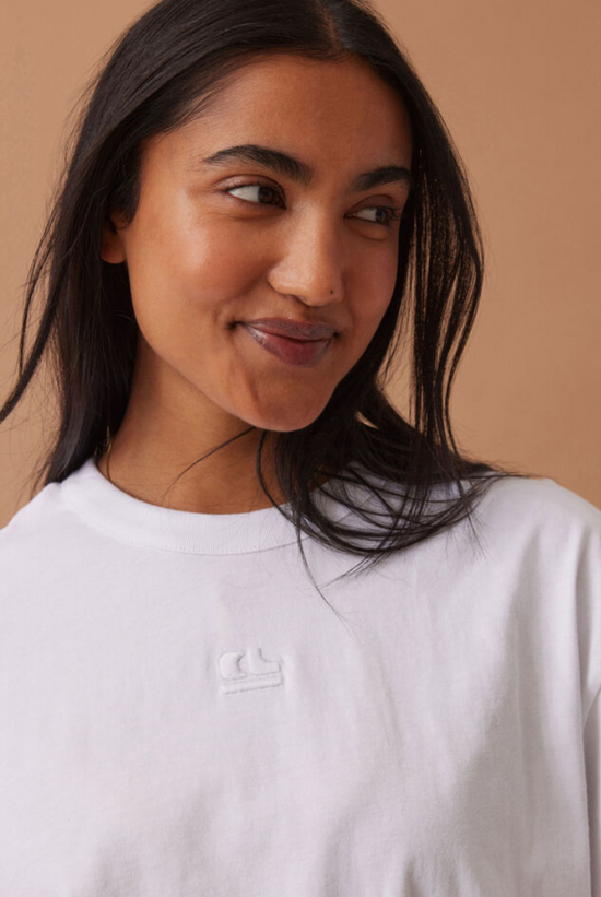Phoebe Premium Tee | White