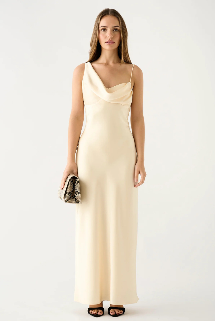 Zest Midi Dress | Lemon
