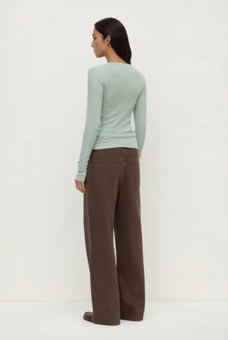 Zali Long Sleeve Tee | Mint