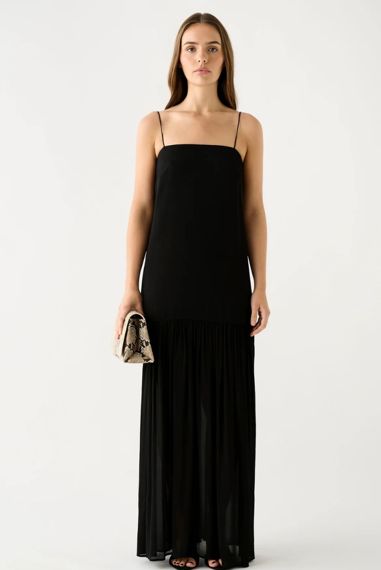 Effortless Maxi Dress | Black