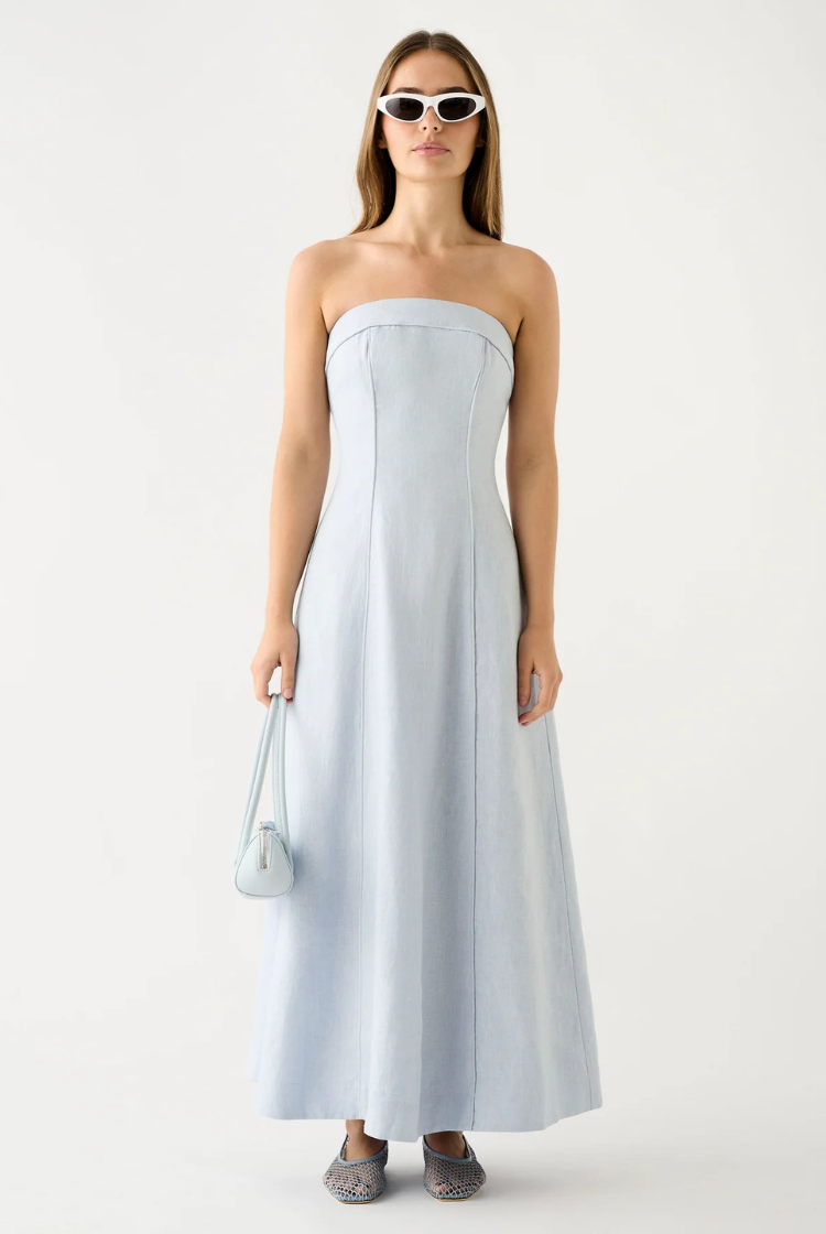 Olivia Maxi Dress | Ice Blue