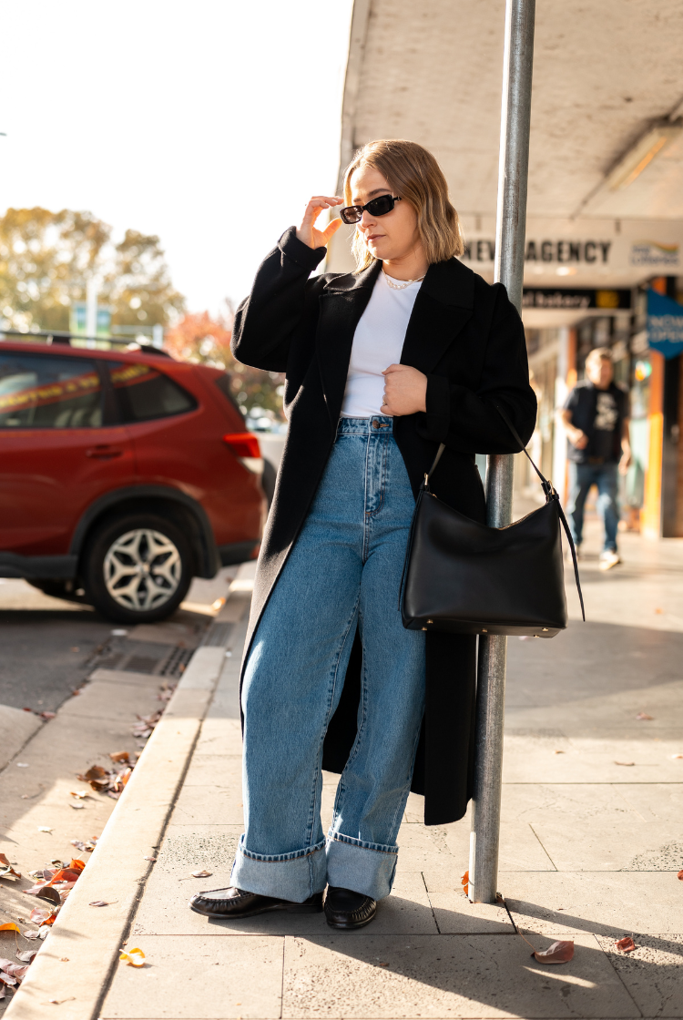 Ivy Wool Coat | Black