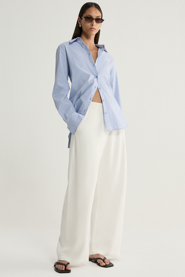 Ember Shirt | Blue Stripe