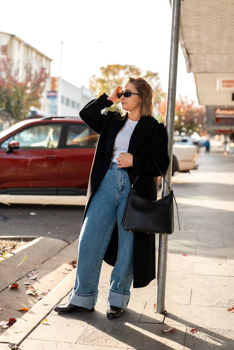 Ivy Wool Coat | Black