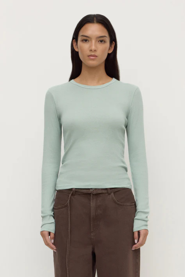 Zali Long Sleeve Tee | Mint