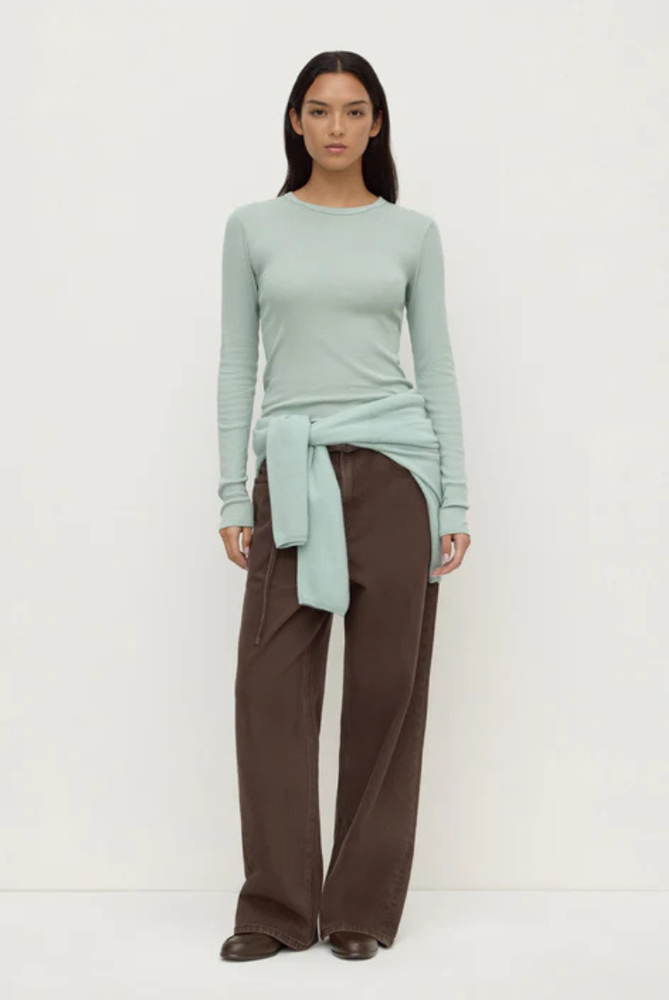 Zali Long Sleeve Tee | Mint