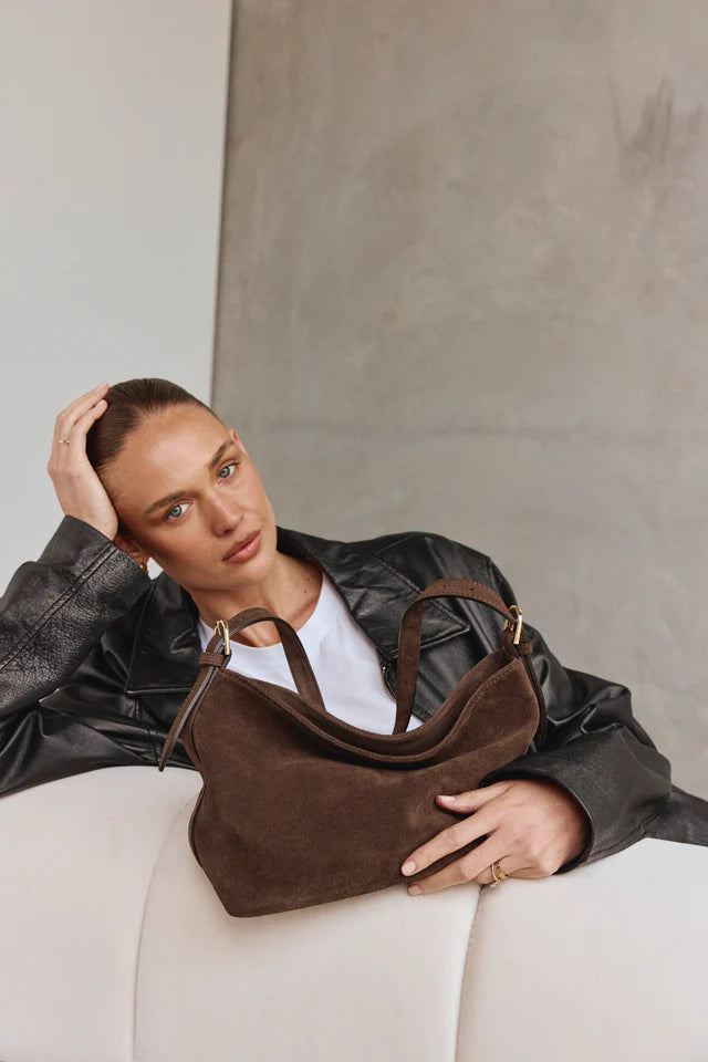 Eden | Dark Chocolate Suede