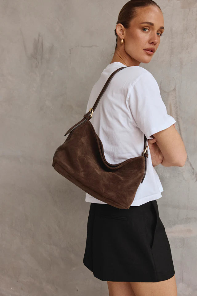 Eden | Dark Chocolate Suede