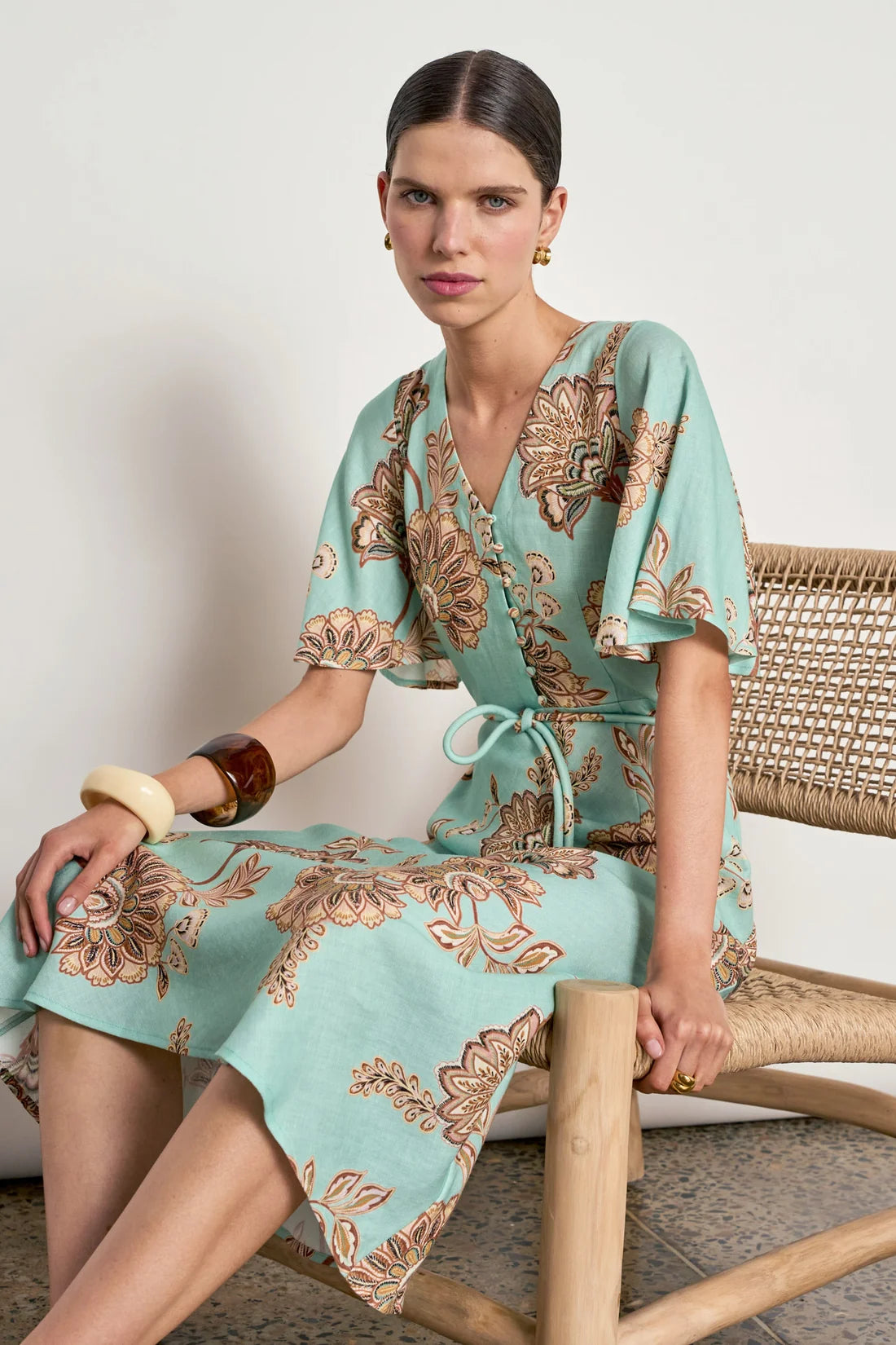 Premier Dress | Mint Kgari