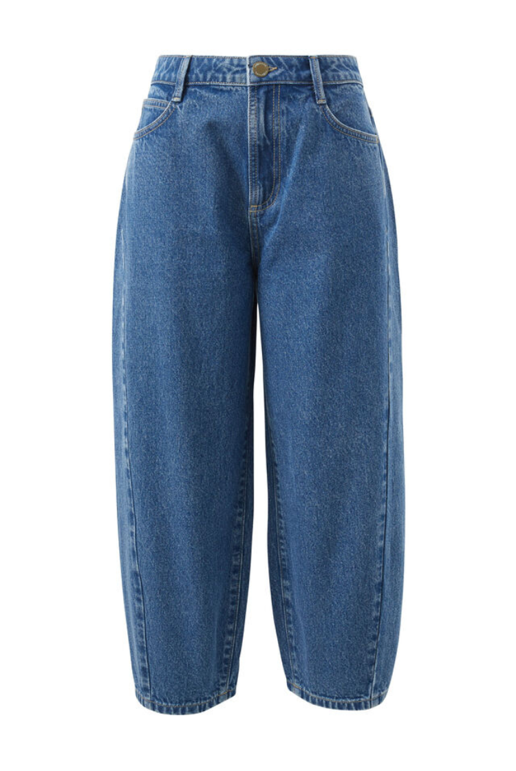 Tapered Barrel Jean | Fresh Indigo