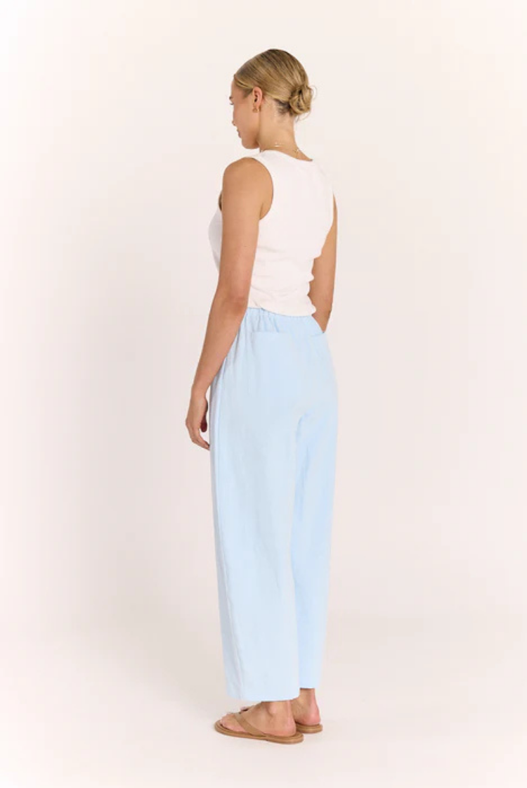 Eleanor Barrel Pant | Blue