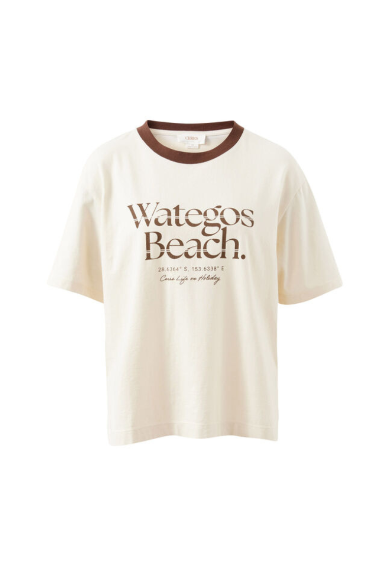 Stevie Slouchy Tee | Buff Wategos Beach