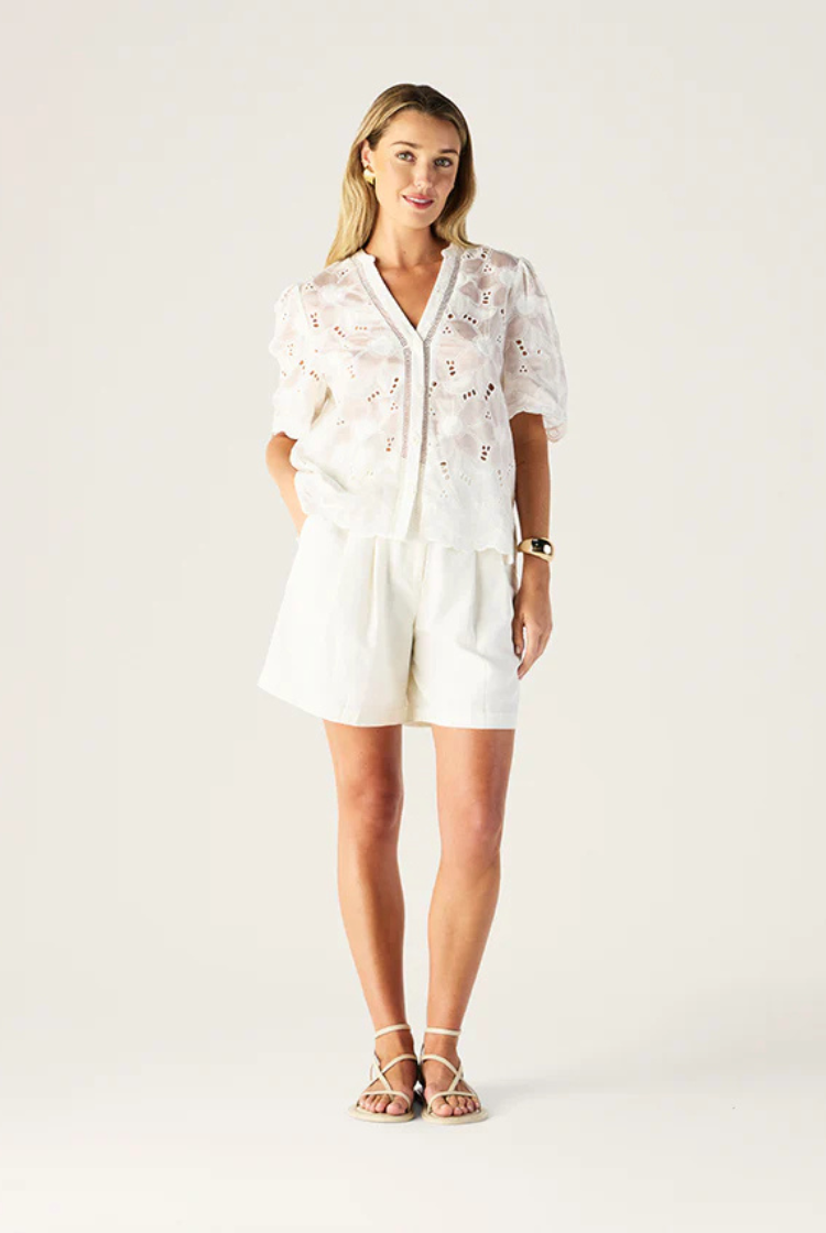 Loretta Shirt | White