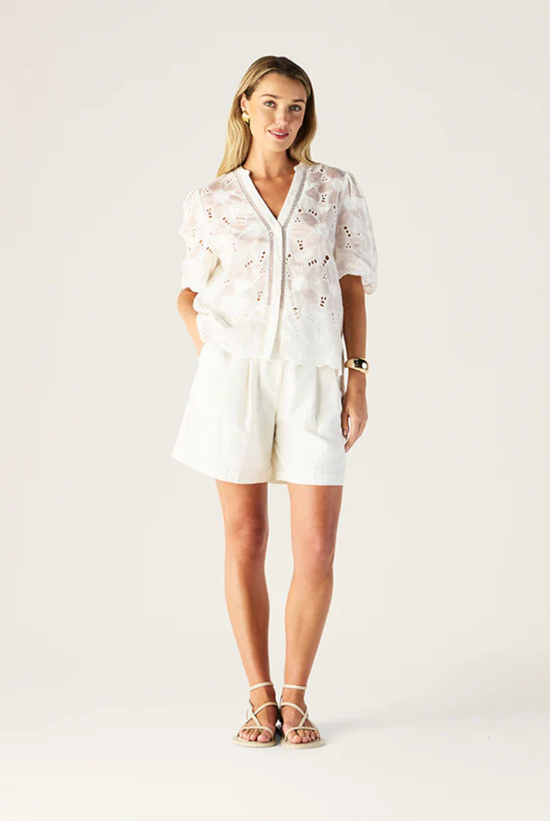 Loretta Shirt | White