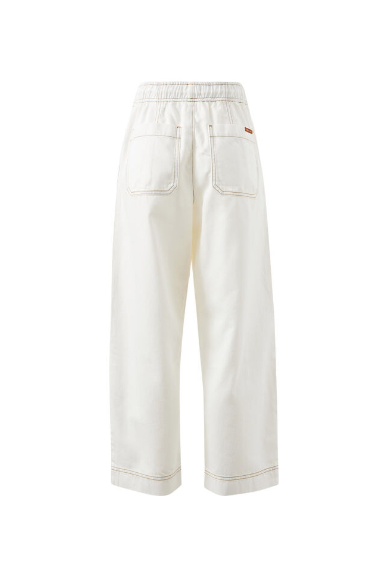 Jessie Barrel Pant  | Fresh Ecru