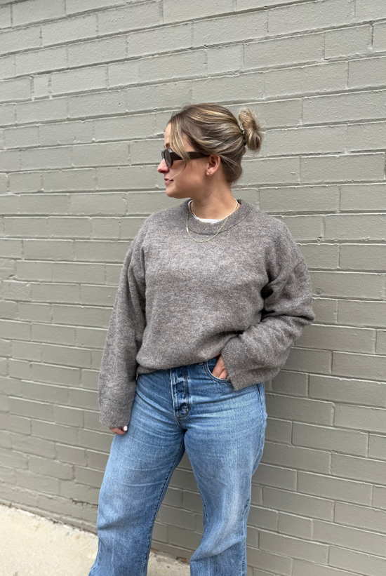 Osanna Knit Jumper | Taupe