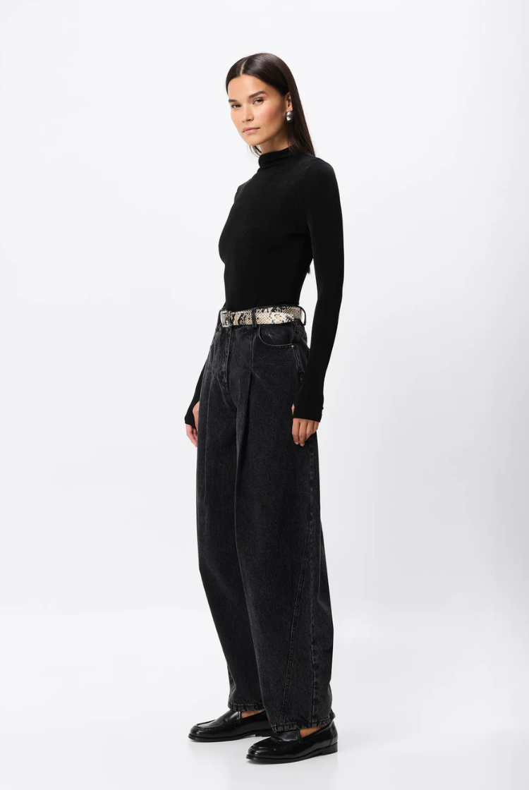Maison Jean | Acid Washed Black
