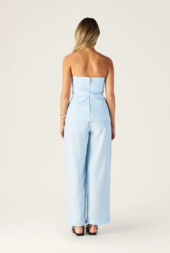 Monaco Suiting Pant | Ice Blue