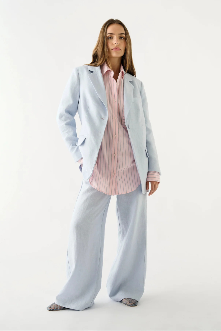 Olivia Blazer | Ice Blue