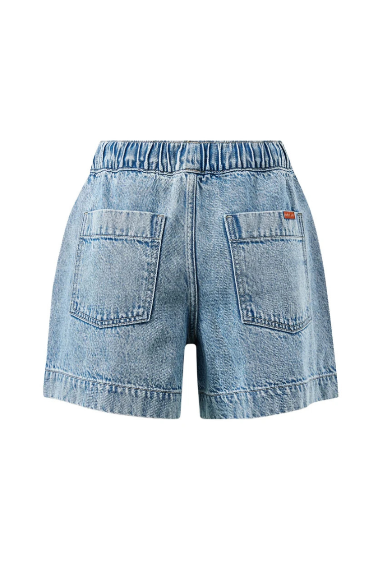Darcy Relaxed Everyday Short | Washed Vintage Indigo