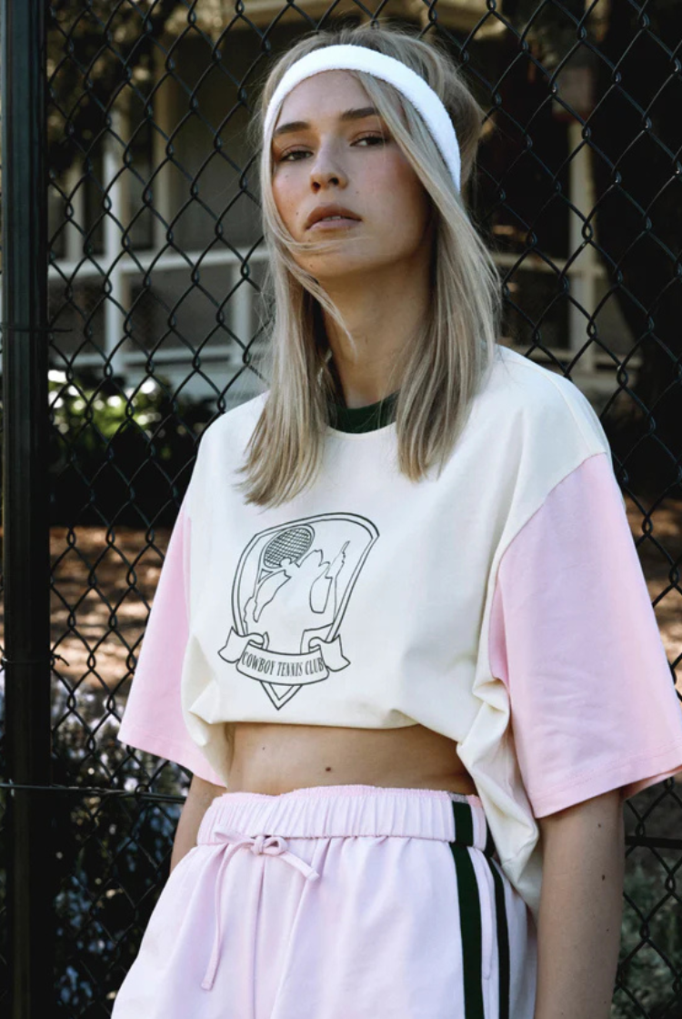 Cowboy Tennis Box Tee