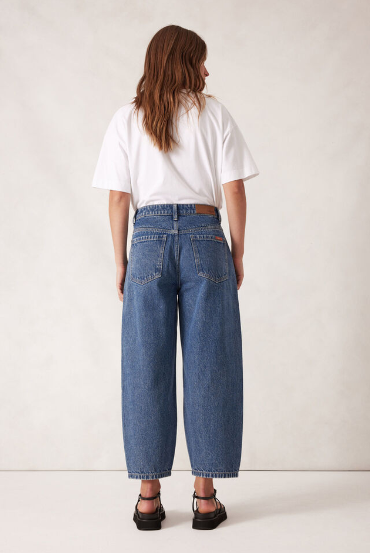 Tapered Barrel Jean | Fresh Indigo