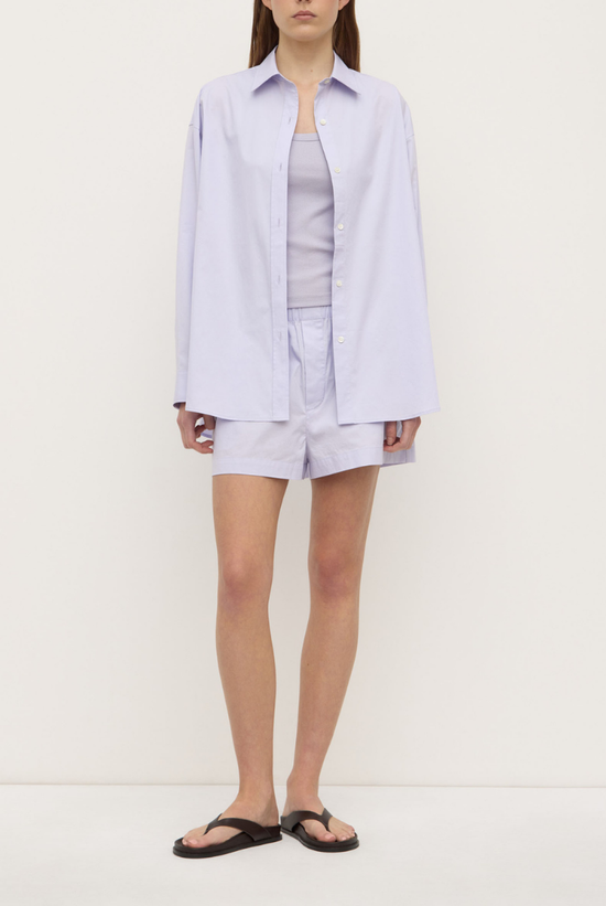 Everyday Poplin Short | Lilac