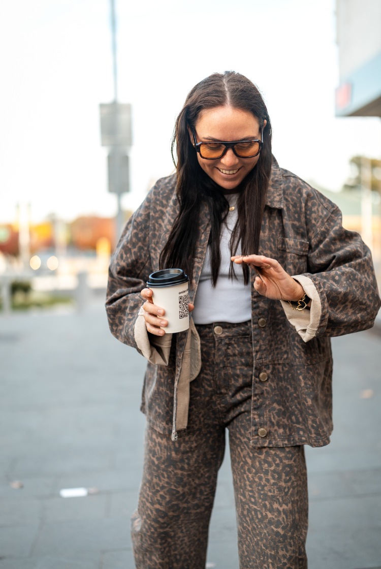 Ziggy Shacket | Leopard