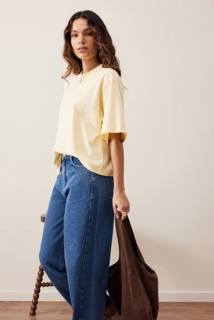 Phoebe Premium Tee | Butter
