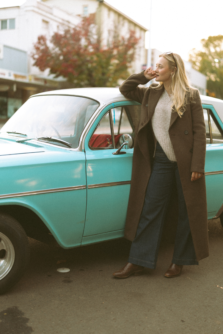 Reference Tailored Coat | Espresso