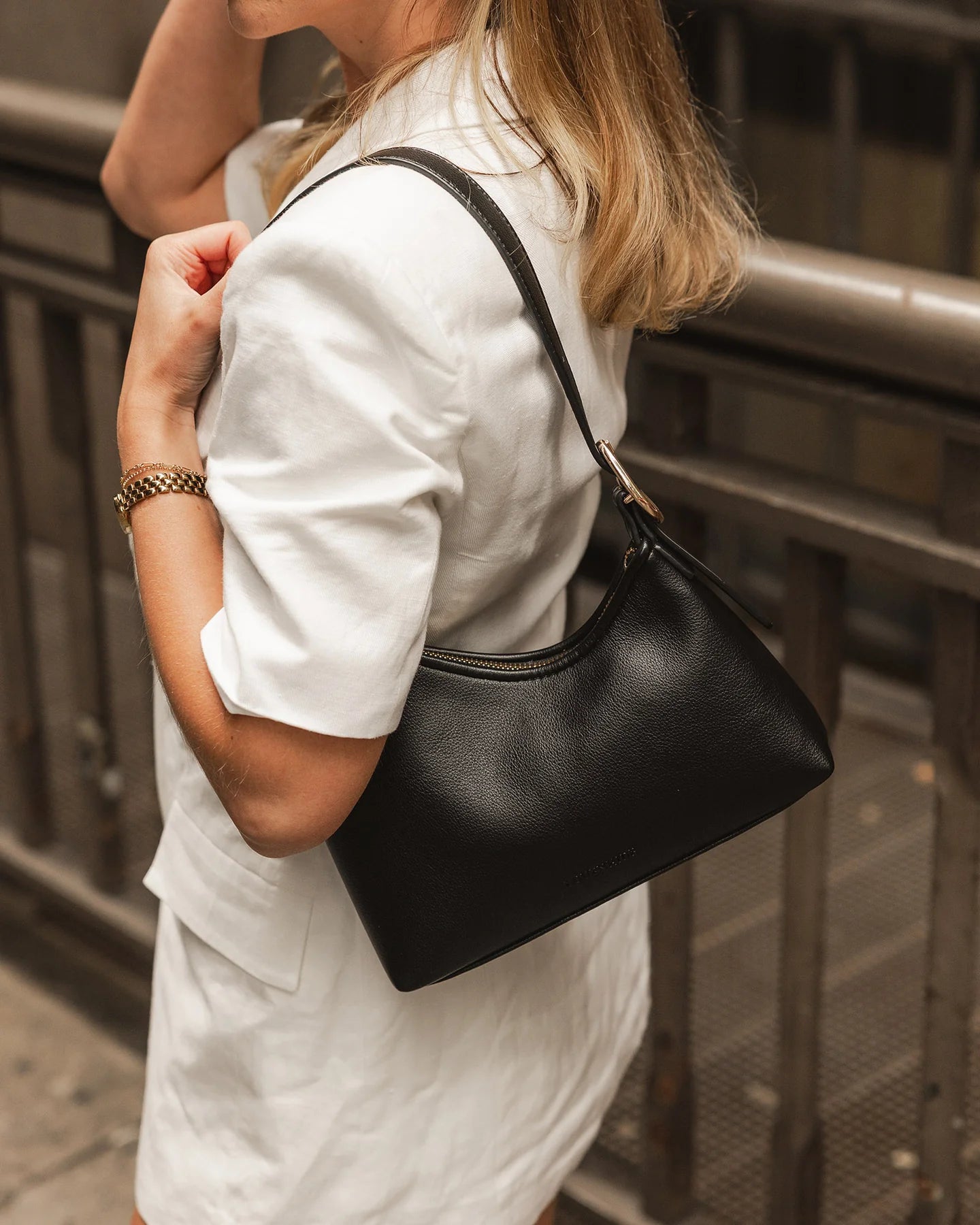 Amelia Shoulder Bag | Black