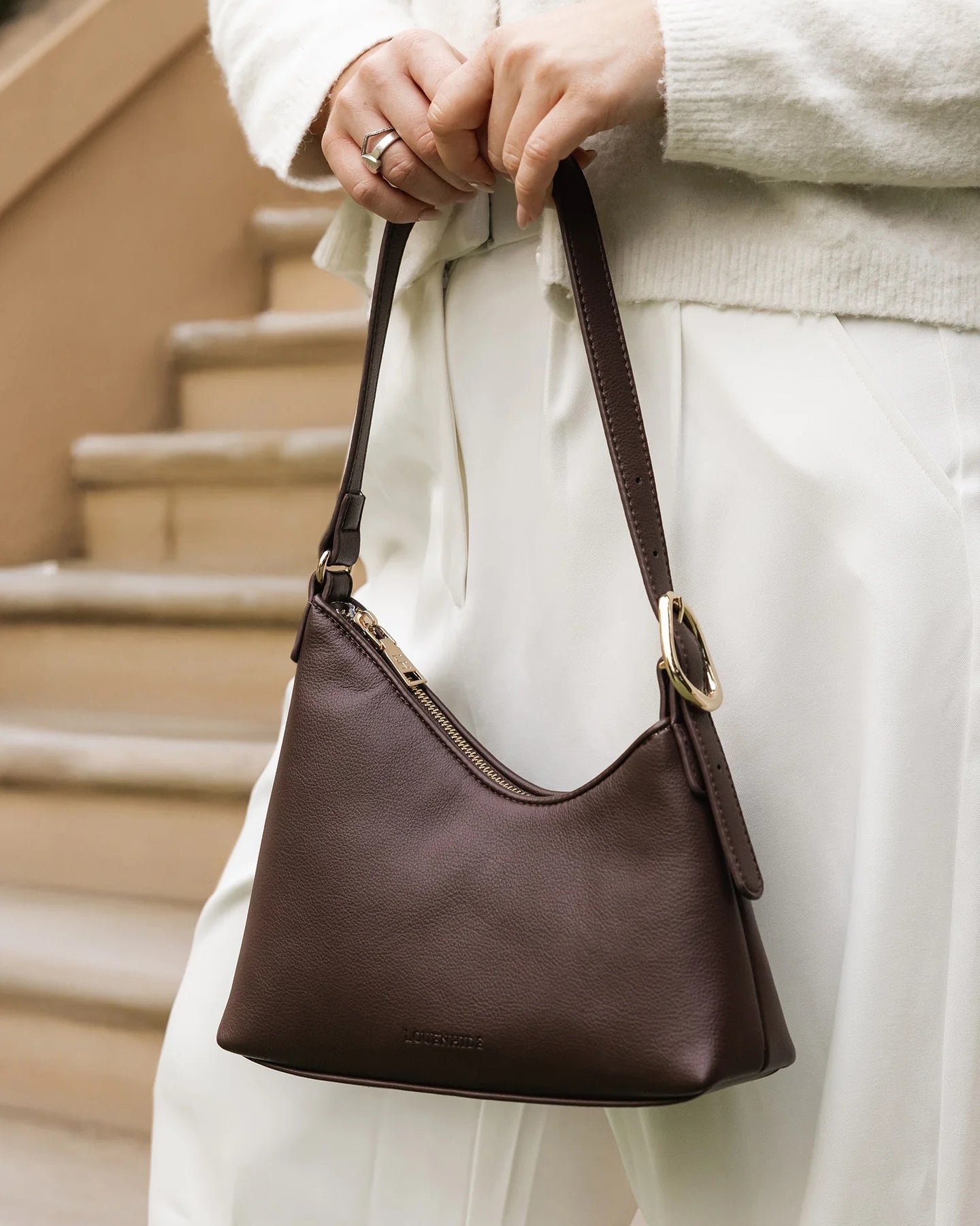 Amelia Shoulder Bag | Chocolate