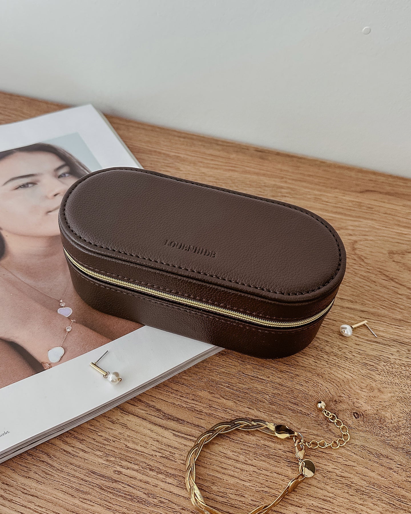 Charlee Jewellery Box | Chocolate