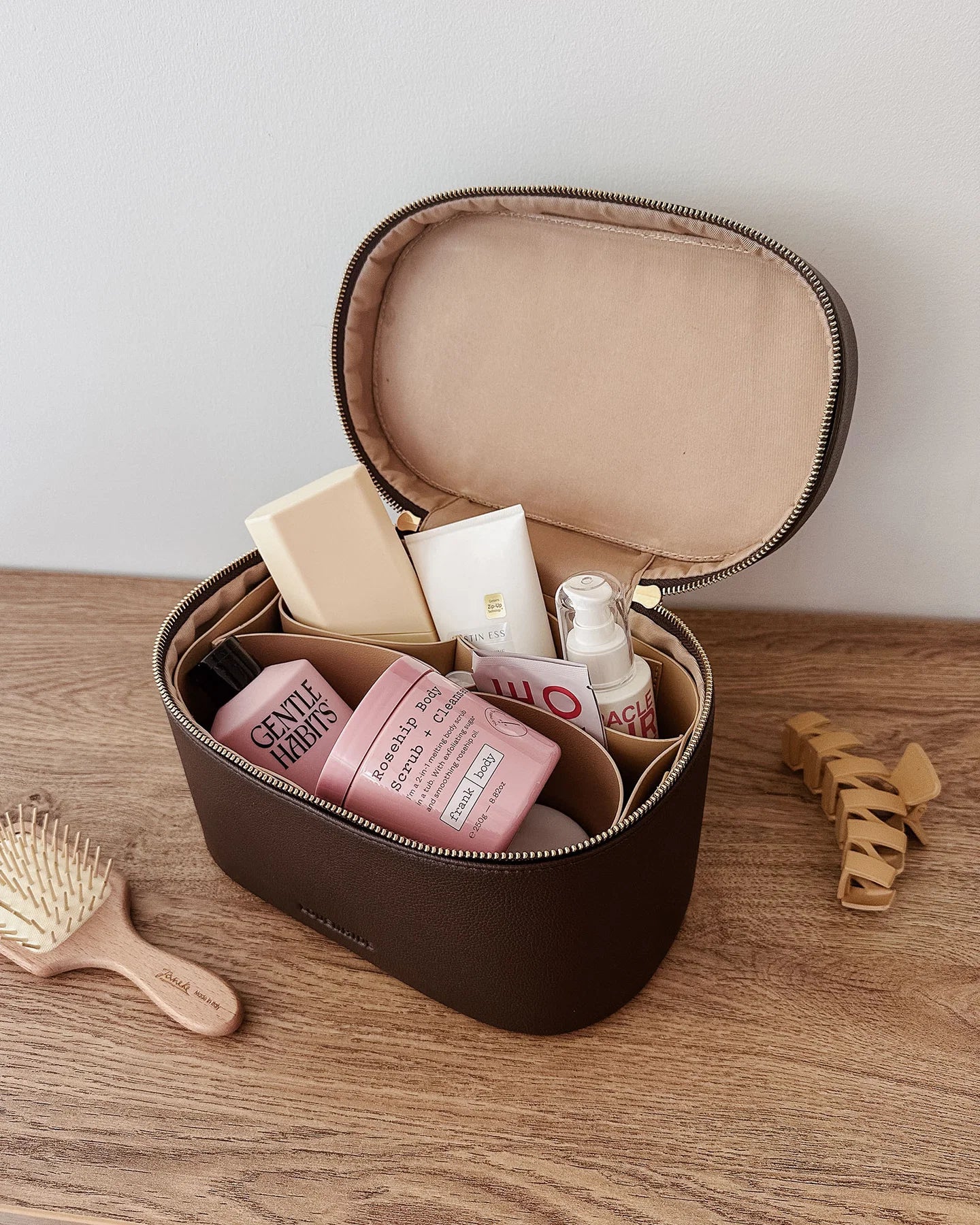 Juliette Vanity Case | Chocolate
