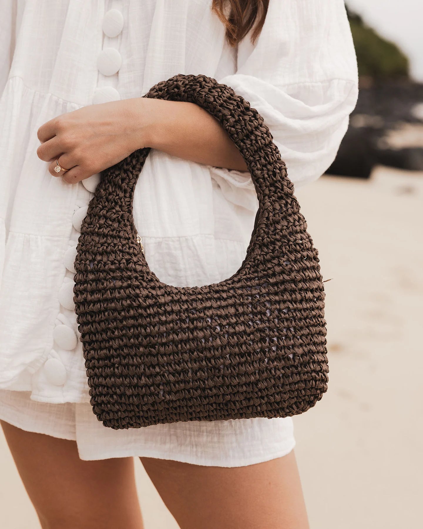 Nellie Shoulder Bag | Chocolate