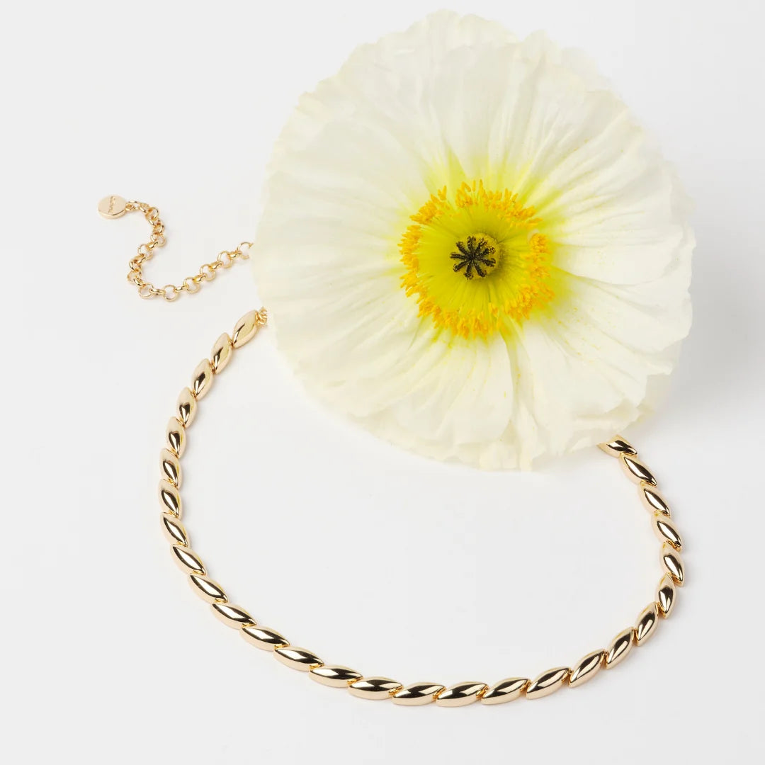 Marquise Necklace (Small) | Gold