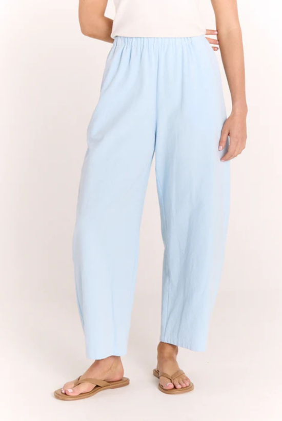 Eleanor Barrel Pant | Blue