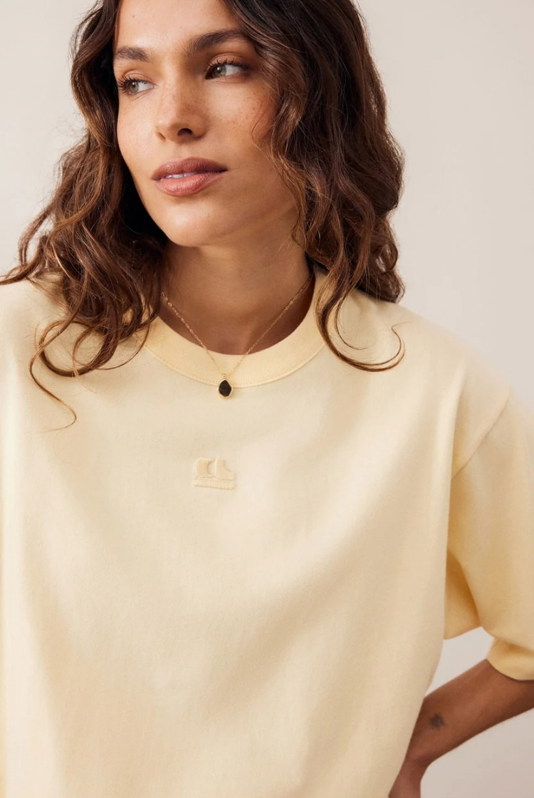 Phoebe Premium Tee | Butter