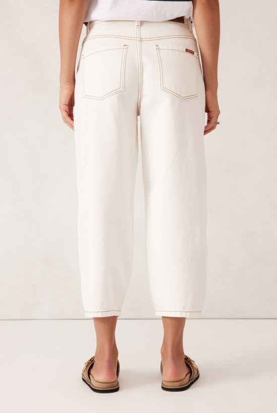 Tapered Barrel Jean | Fresh Ecru