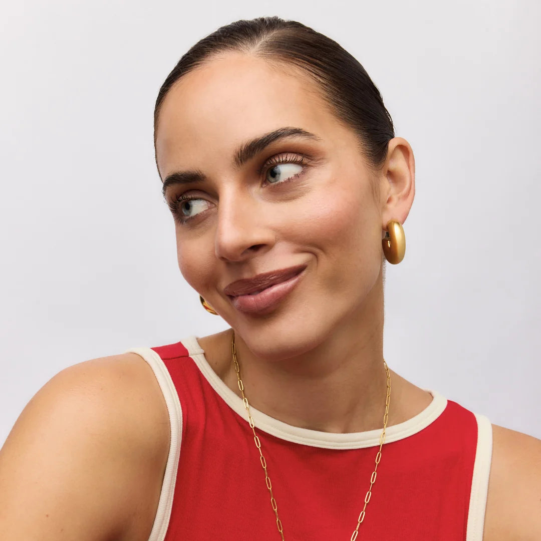 Tigga Tube Hoops | Gold