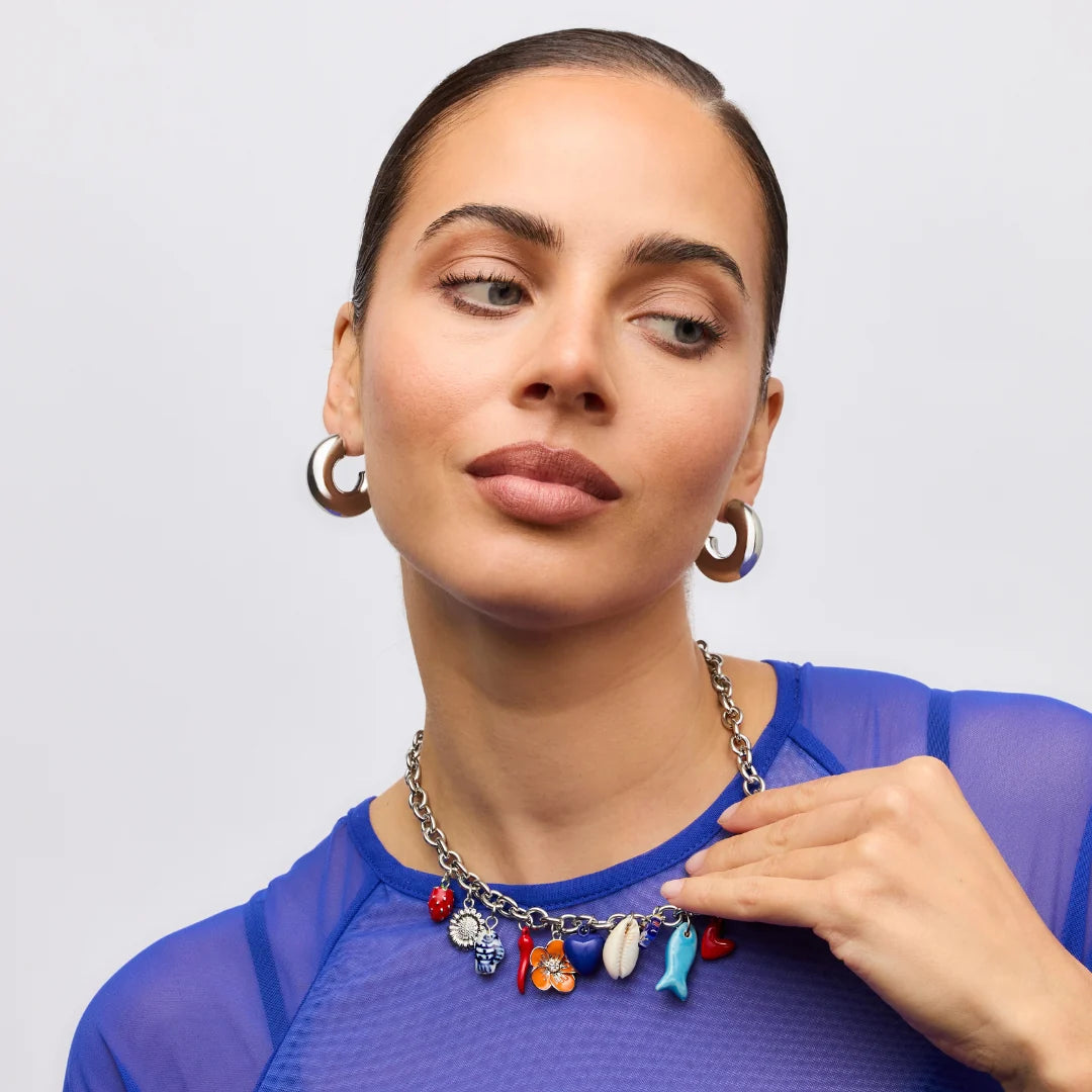 Tigga Tube Hoops | Silver